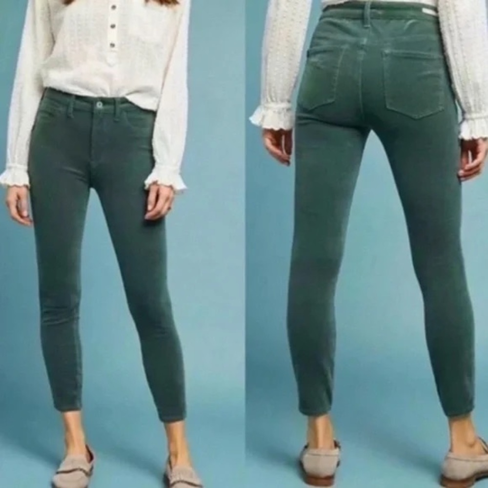 Anthropologie Pilcro High Rise Skinny Corduroy Jeans